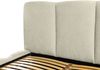 Polsterbett Doppelbett GRACIA 160x200cm in Stoff Boston Toffee Bild 5