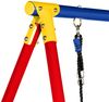 KETTLER 'Single' Einzelschaukel, rot/blau Bild 3