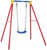 KETTLER 'Single' Einzelschaukel, rot/blau Bild 2