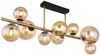 Deckenleuchte Wohnzimmer LED Deckenlampe Deckenstrahler Amber Kugeln 56135-9D Bild 3
