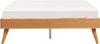 Bett mit Lattenrost BERRIC 140 x 200 cm Holz Heller Holzfarbton Bild 5