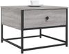 vidaXL Couchtisch Grau Sonoma 51x51x40 cm Holzwerkstoff 833978 Bild 3