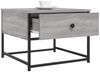 vidaXL Couchtisch Grau Sonoma 51x51x40 cm Holzwerkstoff 833978 Bild 4