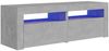 vidaXL TV-Schrank mit LED-Leuchten Betongrau 120 x 35 x 40 cm, Mit Beleuchtung [804359] Bild 2