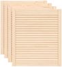 vidaXL Schranktüren Lamellen-Design 4 Stk. 69x59,4 cm Massivholz 151132 Bild 2