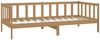 vidaXL Tagesbett mit Matratze 90x200 cm Honigbraun Massivholz Kiefer [3083627] Bild 5
