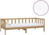 vidaXL Tagesbett mit Matratze 90x200 cm Honigbraun Massivholz Kiefer [3083627] Bild 2