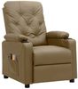 vidaXL Massagesessel Elektrisch Cappuccino-Braun Kunstleder 3098872 Bild 2