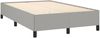 vidaXL Bettgestell ohne Matratze Hellgrau 120x190 cm Stoff 379508 Bild 3