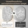 80 x 50 cm LED Wandspiegel Oval Dimmbarer Badezimmerspiegel Bild 4