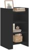 vidaXL Sideboard Schwarz 45x35x75 cm Holzwerkstoff 848382 Bild 3