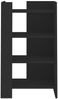 vidaXL Sideboard Schwarz 45x35x75 cm Holzwerkstoff 848382 Bild 4