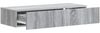 vidaXL Wandmontierter Beistelltisch Graues Sonoma 87,5 x 34,5 x 17 cm 898501 Bild 3