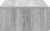 vidaXL Wandmontierter Beistelltisch Graues Sonoma 87,5 x 34,5 x 17 cm 898501 Bild 5