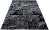 Kurzflor Teppich Paolo rechteckig - 200x290 cm - Schwarz Bild 3