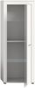 xonox. home Wohnen Jam X8BA9T10 Vitrine Glasvitrine Dekoschrank Glas-Kommode in weiß Melamin, ca. B/H/T: 60 x 159 x 35 cm Bild 3