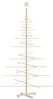 vidaXL Weihnachtsbaum Holz zum Schmücken 180 cm Massivholz Kiefer 357991 Bild 2