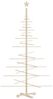vidaXL Weihnachtsbaum Holz zum Schmücken 180 cm Massivholz Kiefer 357991 Bild 5