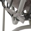2er-Sofa HWC-P75, Gartensofa Gartenbank Couch 2-Sitzer, Stoff 220g/m² Poly-Rattan Metall ~ hellgrau, Polster beige Bild 5