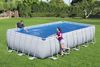 PE-Solarabdeckplane 703 x 336 cm, blau, eckig Bild 2