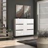 Schuhschrank >EASY< in weiß, Holzwerkstoff - 169x135x25,2cm (BxHxT) Bild 5