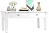 vidaXL Spiegel-Couchtisch 106x45x45 cm Holzwerkstoff und Glas 348528 Bild 4