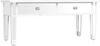 vidaXL Spiegel-Couchtisch 106x45x45 cm Holzwerkstoff und Glas 348528 Bild 2