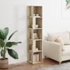 vidaXL Eckregal Sonoma-Eiche 33x33x164,5 cm Holzwerkstoff 809047 Bild 3