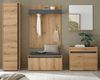 Garderobe Set 6-tlg. Center in Eiche 260 x 200 cm Bild 2