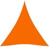 vidaXL Sonnensegel Oxford-Gewebe Dreieckig 3,6x3,6x3,6 m Orange 135721 Bild 2