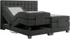 Boxspringbett elektrisch verstellbar, Schlafzimmerbett, Bettkasten - ELEKTRO - 180 x 200 cm - Dunkelgrau Stoff - H4 Bild 5