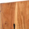 vidaXL Wandgarderoben 2 Stk. 36x3x110 cm Massivholz Akazie 337068 Bild 5