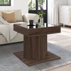 vidaXL LED-Couchtisch Braun Eichen-Optik 50x50x45 cm Holzwerkstoff 847566 Bild 4