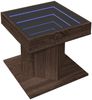 vidaXL LED-Couchtisch Braun Eichen-Optik 50x50x45 cm Holzwerkstoff 847566 Bild 3