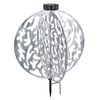 Solarleuchte Garten 2er Set Scheibe 40cm Solarlampe Außen Außenleuchte Solar Bild 4