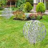 Solarleuchte Garten 2er Set Scheibe 40cm Solarlampe Außen Außenleuchte Solar Bild 5
