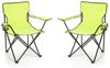 BigDean Campingstuhl 2x Faltstuhl Campingstuhl Anglerstuhl Getränkehalter Klappstuhl (Set, 2 St), Flexibel, Praktisch, Robust, Leicht, Tragbar Bild 5