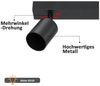 ZMH Deckenstrahler 2 Flammig Deckenleuchte 30CM Modern-Design GU10 Industrial drehbar, 330°Schwenkbar, ohne Leuchtmittel, Schlafzimmer Küche Bild 3