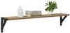vidaXL Wandregale 2 pcs Artisan-Eiche 80 x 15 x 15,5 cm Holzwerkstoff 882854 Bild 3