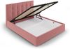Micadoni Bett Phaedra Samt Rosa 180x200 Bild 3