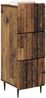 vidaXL Schubladenschrank Altholz 33 x 34,5 x 92 cm Holzwerkstoff 894393 Bild 2