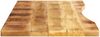 vidaXL Schreibtischplatte mit Aussparung 160x50x2,5cm Massivholz Mango 370183 Bild 4