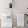 Vicco 'Freddy' Midischrank, Spanplatte, Hochglanz, 36,4 x 79 x 31 cm, Weiß Bild 4