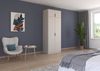 Rauch Möbel Lagoa, Kleiderschrank, Garderobe für Schlafzimmer, Kinderzimmer, Jugendzimmer 4-türig, Farbe Beige, Breite 91 Bild 2