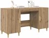 vidaXL Schreibtisch Artisan-Eiche 140 x 50 x 75 cm Holzwerkstoff 886235 Bild 3