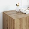 vidaXL Schreibtisch Artisan-Eiche 140 x 50 x 75 cm Holzwerkstoff 886235 Bild 4