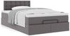 vidaXL Ottoman-Bett mit Matratze Grau 120x200 cm Kunstleder 3311301 Bild 4