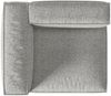 Micadoni Eckmodul Groß Nuria 1-Sitzer Links Boucle Silber Bild 3