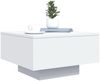 vidaXL Couchtisch Weiß 55x55x31 cm Holzwerkstoff 836567 Bild 4