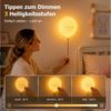 ANYSUN LED Nachtlicht Kinder Silikon Ballon Nachtlampe mit Zugschalter und 1200 mAh Akku, LED fest integriert, Warmweiß, dimmbar, selbstklebend für Kinderzimmer Bild 3